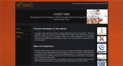 Desktop Screenshot of aftouch.com