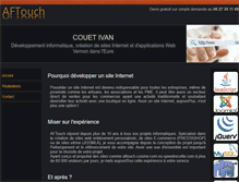 Tablet Screenshot of aftouch.com